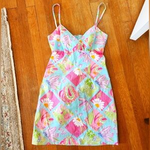 Lilly Pulitzer Patch Colorblock Shift Dress 2